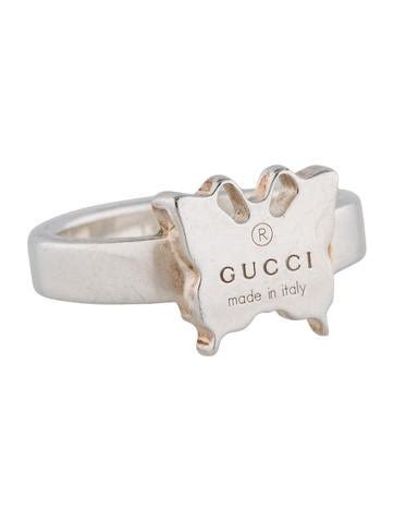 gucci butterly ring|gucci interlocking rings.